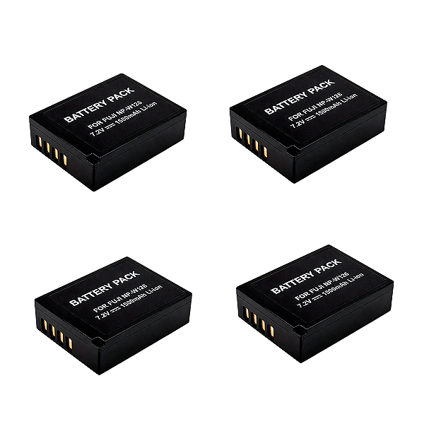 4x Bateria Np-w126 Mamen Para Fujifilm X-t3 X-t2 X-t1 X-t10