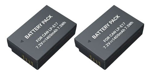 2 Bateria Mamen Lp-e17 T6s T6i T7i Sl2 Sl3 M3 M5 M6