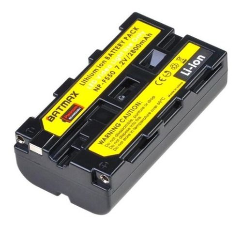 Bat Np-f550 F570 Batmax 2800mah Para Monitor Led Câmera