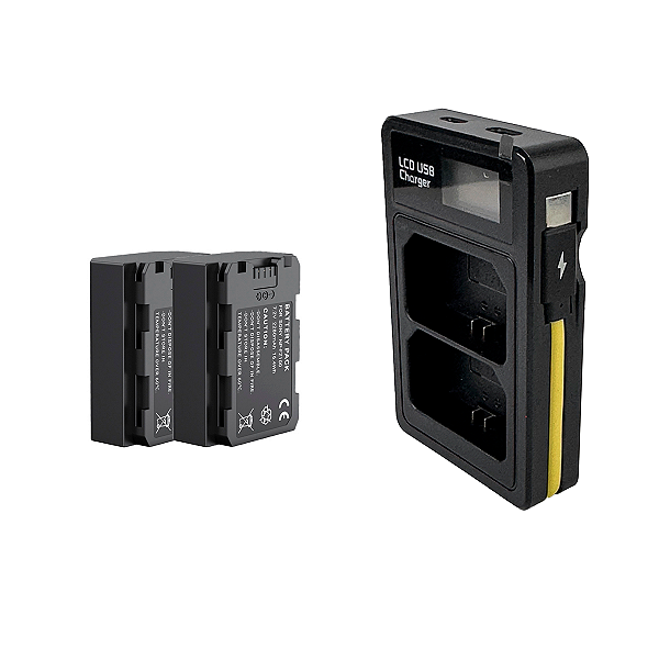 Kit 2 Bateria NP-FZ100 + Carregador Sony A7iii A7iv Fx30 FX3