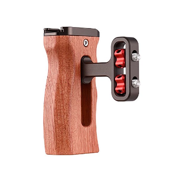 Punho De Madeira Para Suporte Cage De Câmera - Bronze