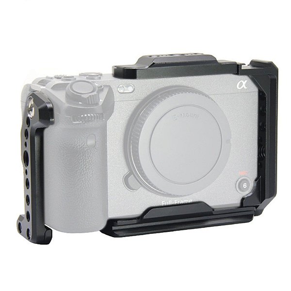 Cage Gaiola Para Câmera Sony FX30 FX3 Com Sapata de Encaixe
