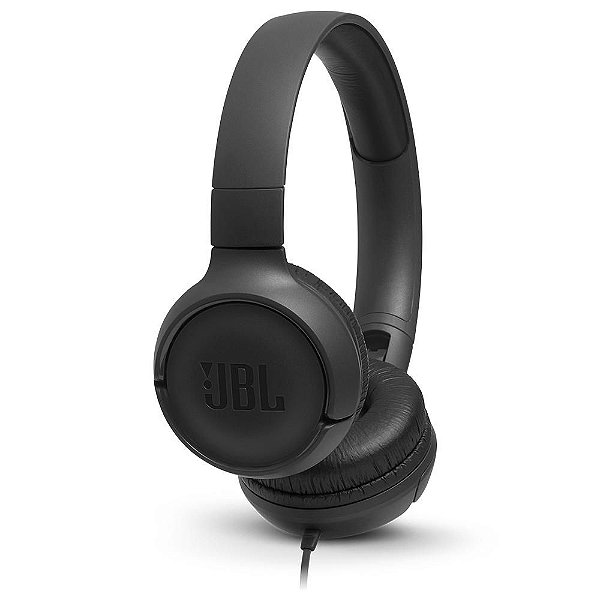 Fone de Ouvido JBL Tune 3.5mm Preto - JBLT500BLK