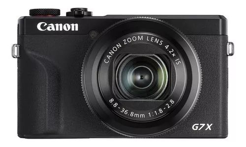 Camera Canon G7X Mark III Powershot Compacta - Preto