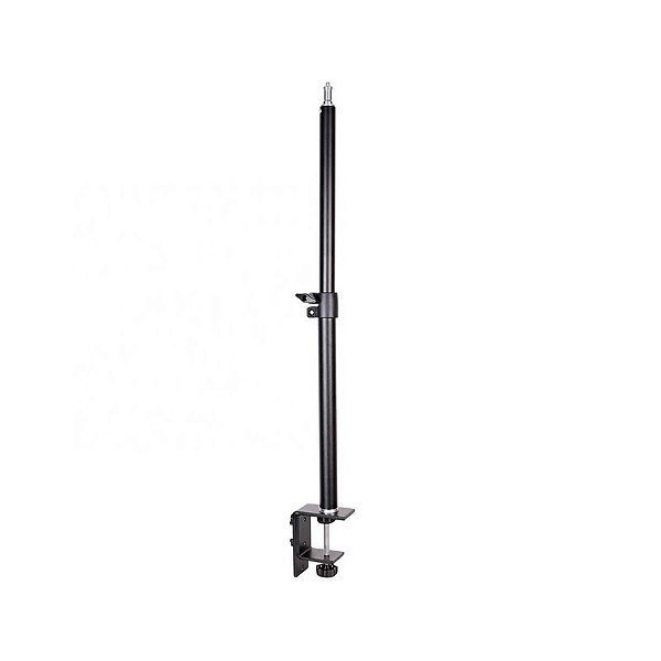 Suporte de Mesa para Câmeras e Iluminação Encaixe 1/4 Polegadas