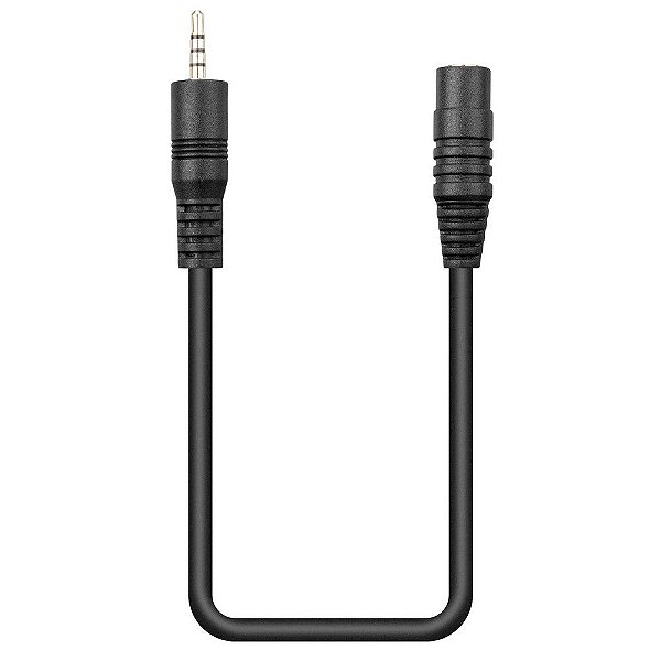 Adaptador Microfone 3.5mm Para 2.5mm SR-25C35 Para Câmeras