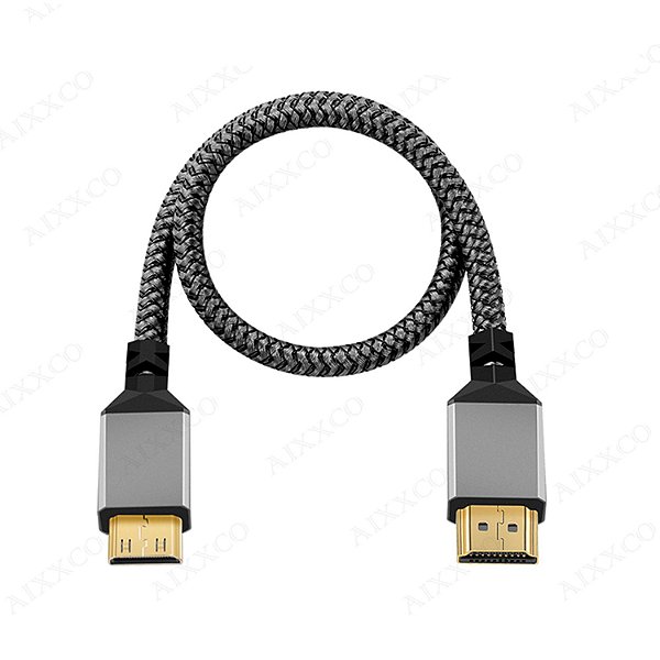 Cabo HDMI Para Mini HDMI De 30cm Para 4K 60hz Nailon