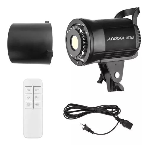 Iluminador Led Continuo Lm135bi 3000k/5600k 135w Controle