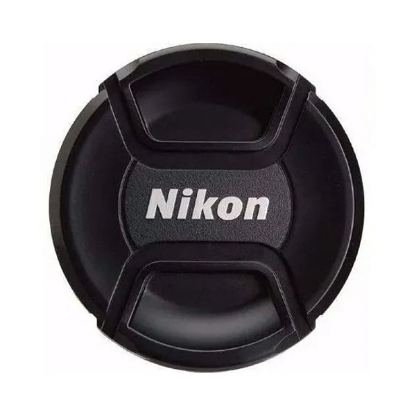 Tampa Frontal De Objetiva, Lente Diametro 52mm Logo Nikon