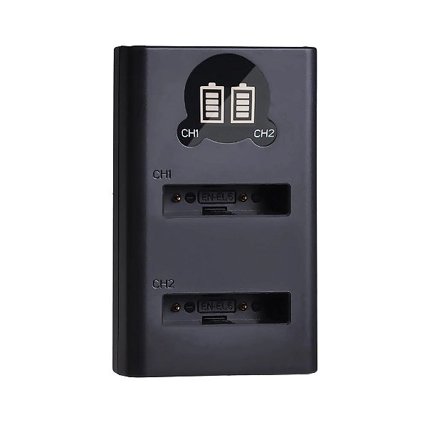 Carregador Batmax EN-EL5 P/ Câmera Nikon P530 P520 P510 P100