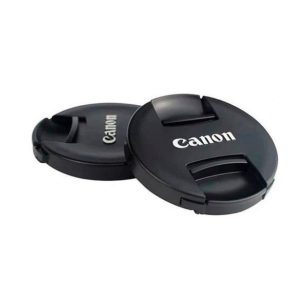 Tampa Frontal De Objetiva, Lente Diametro 58mm Logo Canon