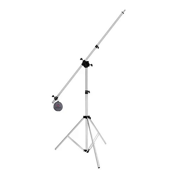 Tripé Girafa de iluminação de 3,10m + Braço articulado 1,40m