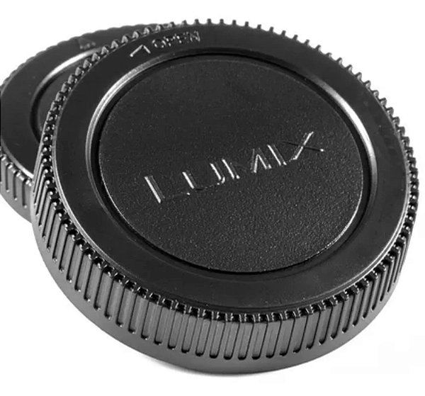 Tampa Traseira De Objetiva Lente Lumix Corpo Lumix Pansonic