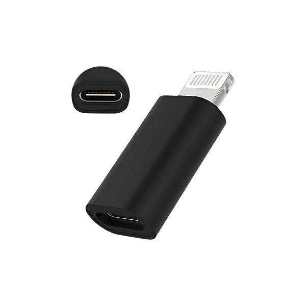 Adaptador USB-C para Lightning para Carregamento e Dados