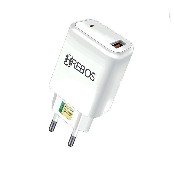 Carregador Fast USB  HREBOS HS-151