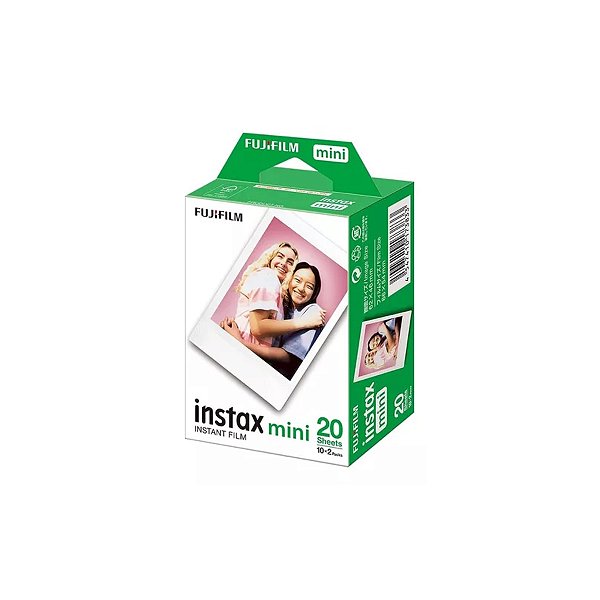 Papel Filme Para Instax Mini 7, 8, 9, 11, 12 - 20 Fotos