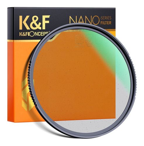 Filtro K&f Concept 72mm Nano Black Pro X-mist 1/4