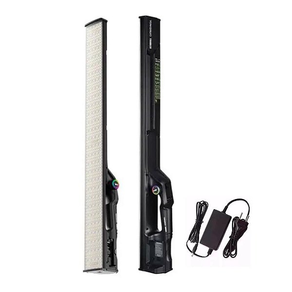 Iluminador De Led Bastão Yongnuo YN660 RGB Com Grid + Fonte
