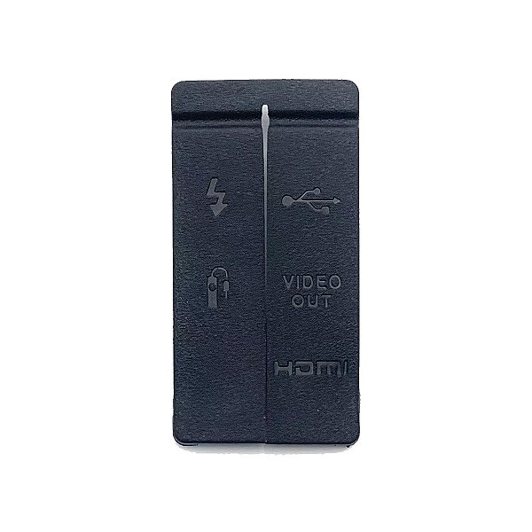 Borracha Lateral Câmera Canon 50D Reparo