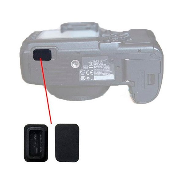Borracha Do Usb Para Canon 5d2 40d 50d 7d Reparo De Câmera