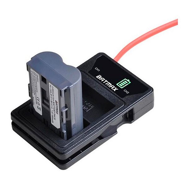 Kit 1 Baterias Bp-511 + Carregador P/ Canon 5d 40d 50d G1 G6