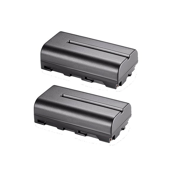 Kit 2 Bateria Np-f550 F570 2400mah Para Monitor, Led