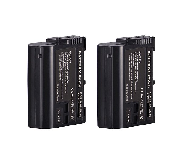 2 Baterias Mamen EN-EL15 Para Nikon D7000 D7100 D800 D600 D610 V1 Z6