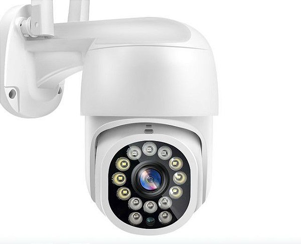 Câmera De Segurança Wi-fi Smart Camera Com Resolução De 2mp Visão Noturna