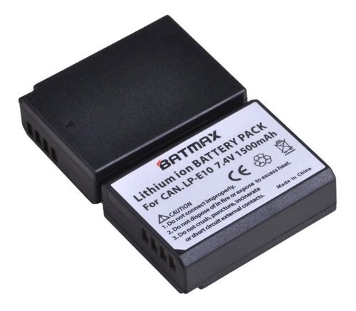 Bateria Lp-e10 Para Câmera Canon T3 T4 T5 T6 T7 Dslr 1500mah
