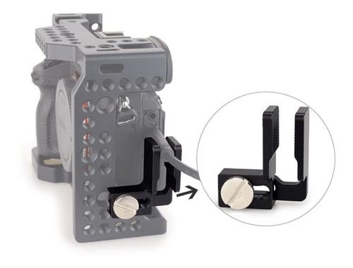 Suporte Trava Para Fixar Cabo No Cage Gaiola De Câmeras