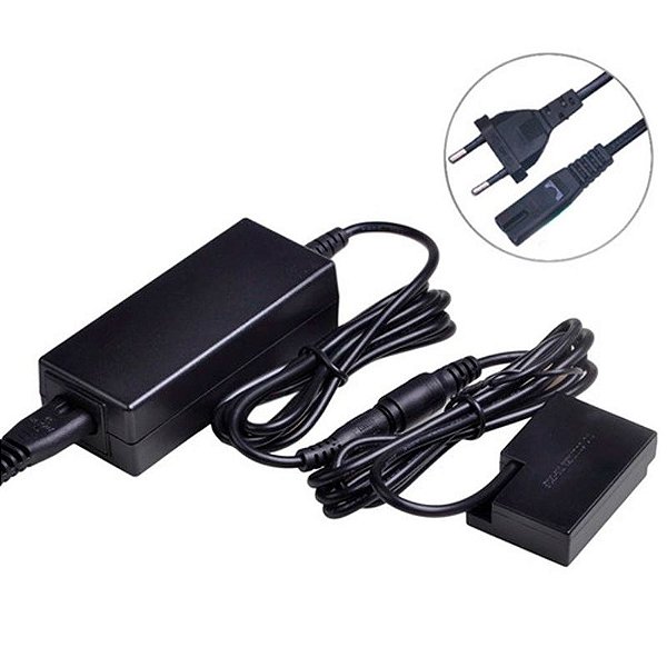 Fonte de Alimentação Bateria Dummy LP-E17 Para Canon SL3 RP