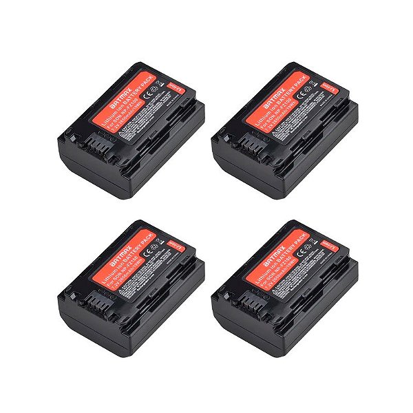 4x Bateria Np-fz100 Para Câmera Sony A7iii A7iv Fx30 FX3