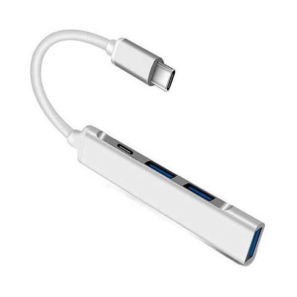 Hub Usb Tipo C - 4 Portas Usb 3.0 - Macbook. iMac Pc