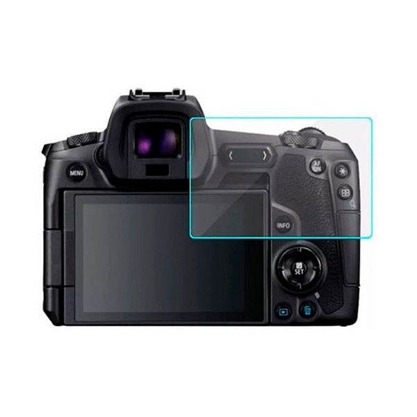 Película De Vidro Protetora De Tela Câmera Canon R - Display