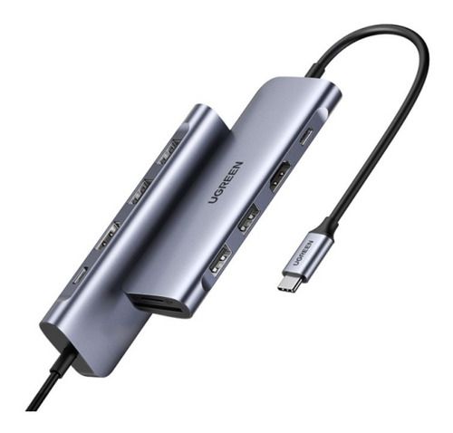Hub Usb 3.1 Tipo C P/ Macbook. iMac, 6 Em 1 Hdmi Ugreen