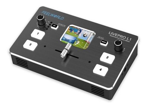 Switcher De Vídeo Feelworld Livepro L1 Mesa De Corte Mixer