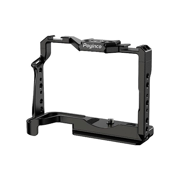 Cage Gaiola Para Câmera Canon R8 - Suporte Mirrorless Preto