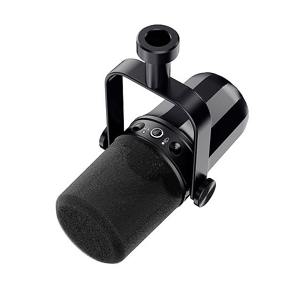 Microfone De Mesa Dinâmico Cardioide Para Podcast Live