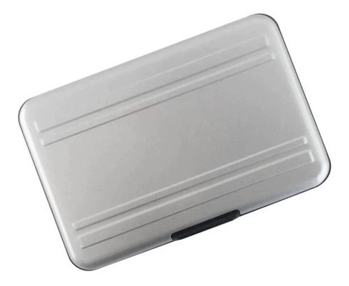 Case De Aluminio Porta Cartão Memória (8x SD - 8x Micro SD)