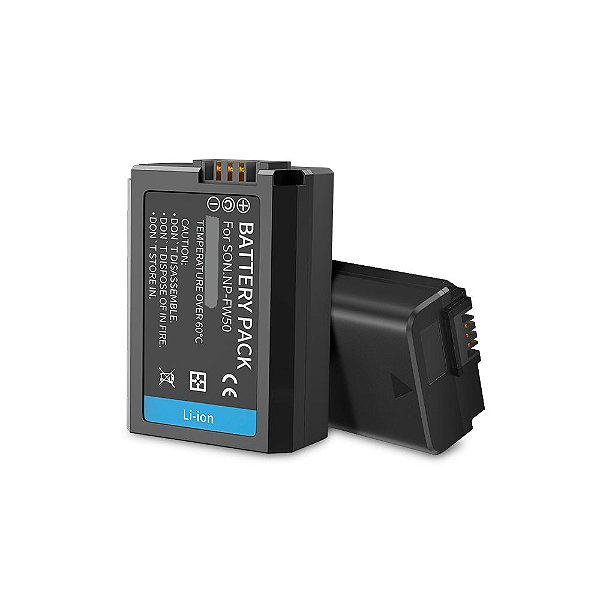 2x Bateria NP-FW50 Para Sony A6500 A7S A7S2 ZV-E10 - Mamen