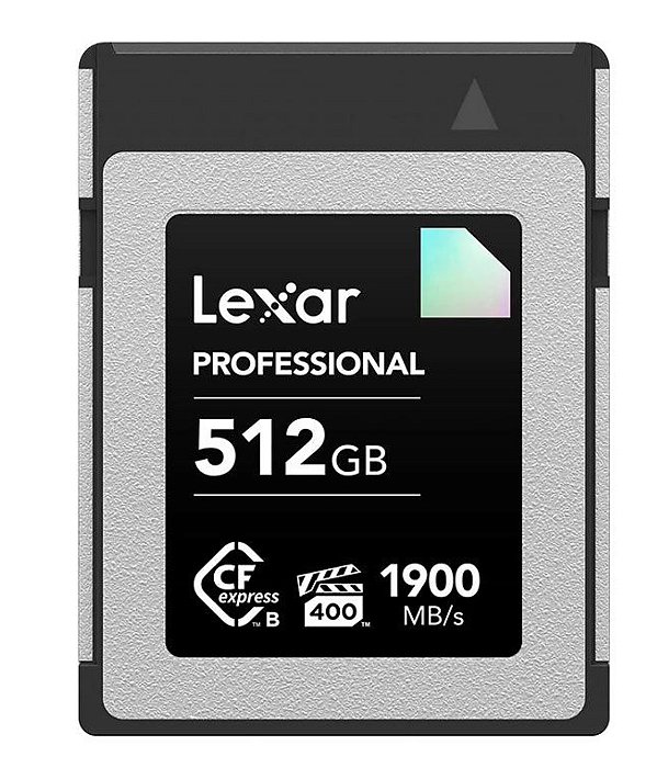 Cartao de Memoria CF Express Lexar 512GB Type B 1900Mb/s