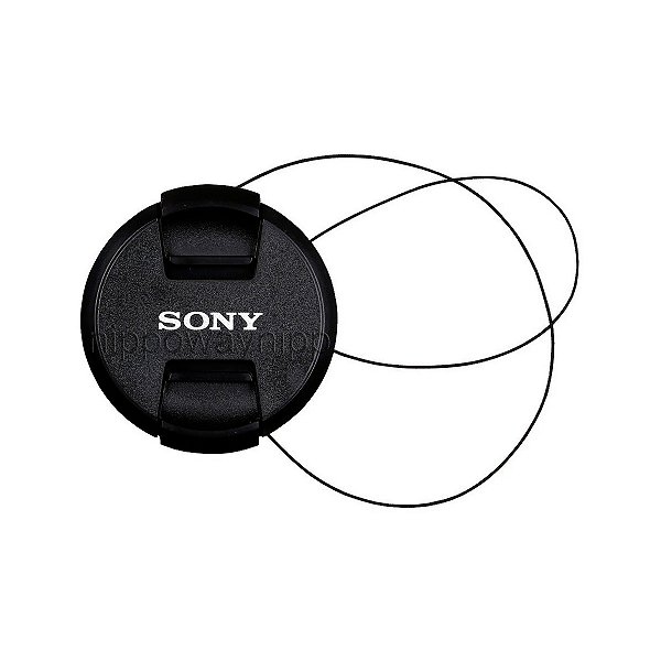 Tampa De Proteção Frontal Objetiva Lente Logo Sony 82mm