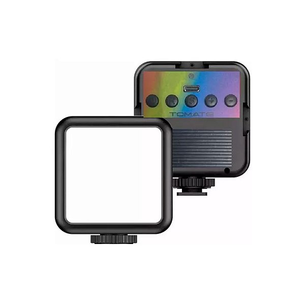 Iluminador Painel de Led RGB Portátil Tomate 7w - MLG106