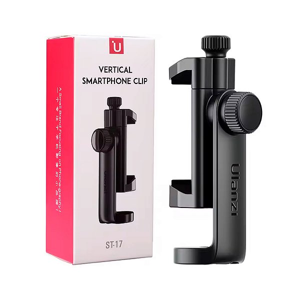 Suporte Celular C/ Sapata Articulado 360º Ulanzi Black ST17