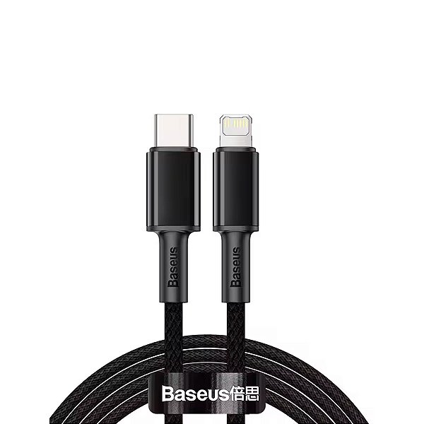 Cabo Rápido Dados Baseus 20w  Usb-C P/ Lightning Macbook 1m