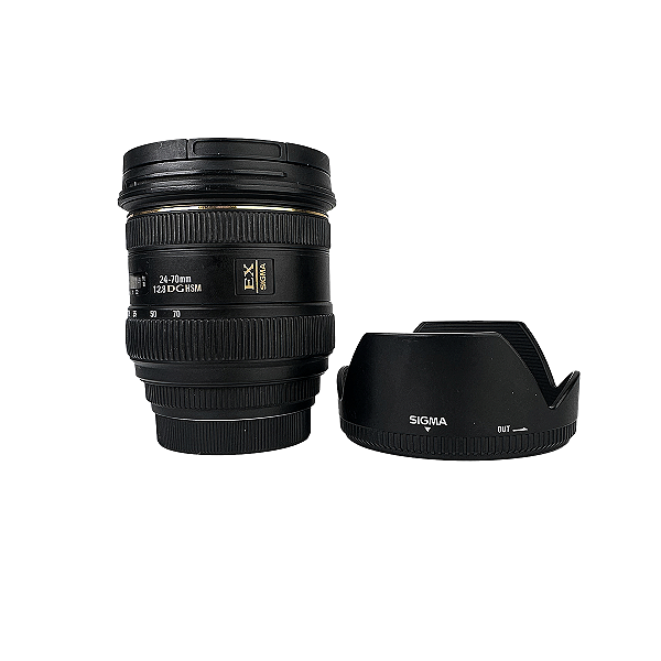 Lente Sigma EX 24-70mm 1:2.8 DG HSM P/ Canon EF (Open Box)