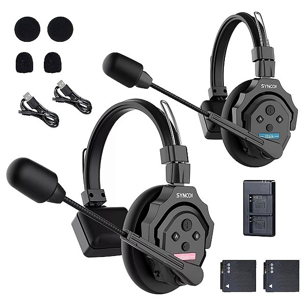 Intercomunicador Profissional Synco Xtalk-X2 Sem Fio