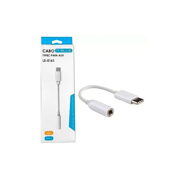 Cabo Adaptador Tipo C para P2 Fêmea - ITBLUE LE-0161