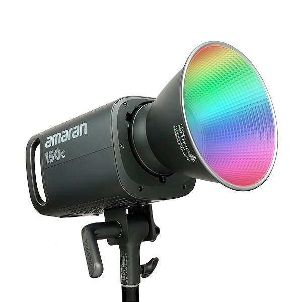 Iluminador Tocha Aputure Amaran 150c LED RGBWW 2500K Á 7500K