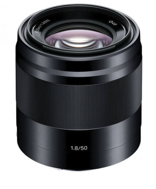 Lente Sony E 50mm f/1.8 OSS